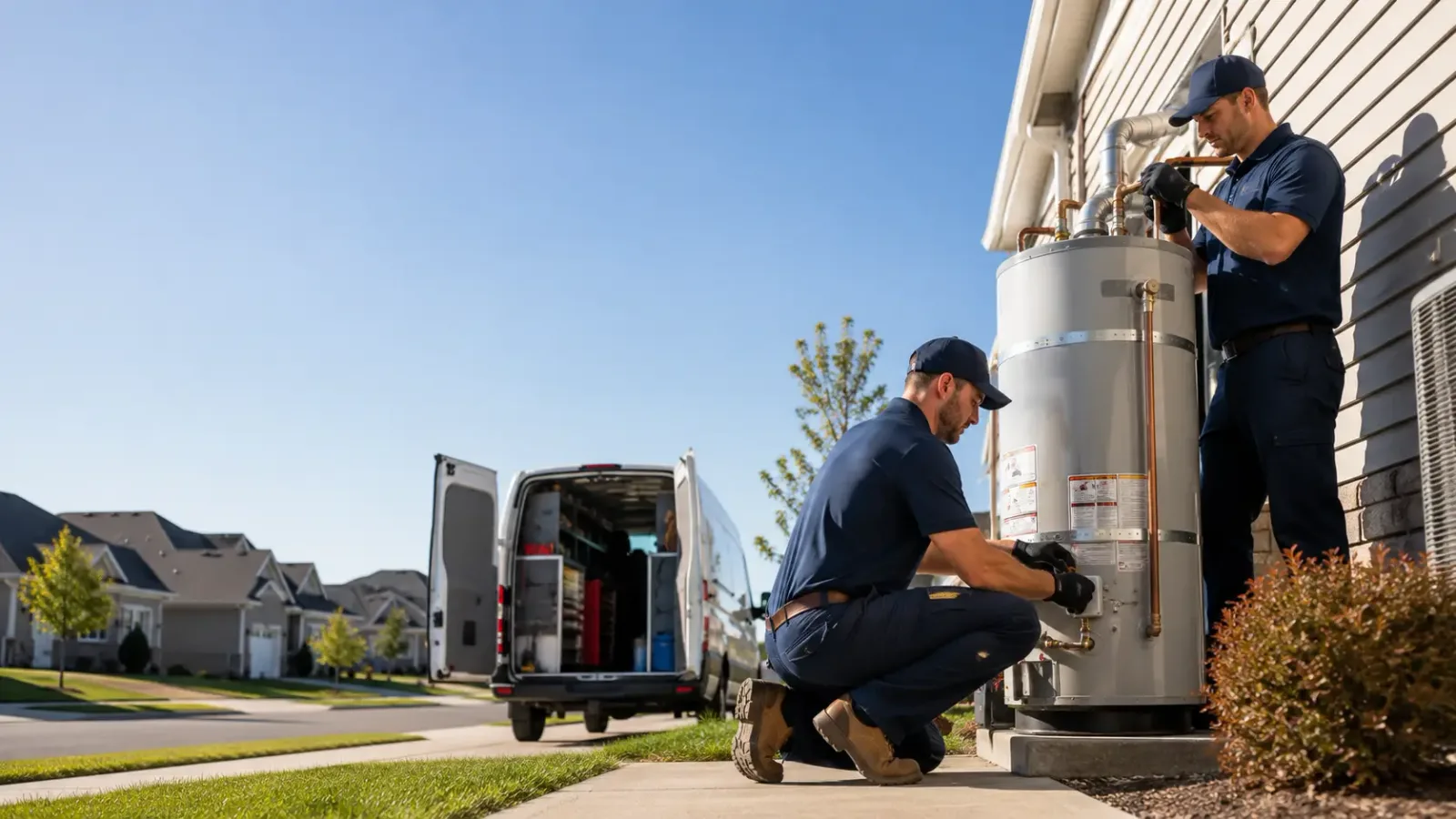 Water Heater Installation in Plevna, MT